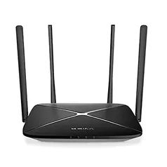 [PRIME] Roteador MERCUSYS AC12G Wireless Gigabit Dual Band AC1200 | R$182