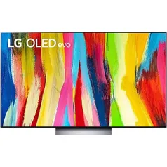 Smart TV 55 LG 4K OLED55C2 120Hz G-Sync FreeSync 4x HDMI 2.1 Inteligência Artificial ThinQ Google Alexa