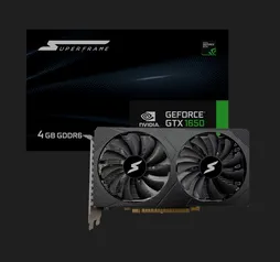 Placa de Vídeo SuperFrame GeForce GTX 1650, 4GB, GDDR6, 128bit