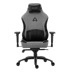 Cadeira Gamer Alpha Gamer Nebula Fabric, Até 150 kg, Apoio de Braço 4D, Reclinável, Cinza - AGNEBULA