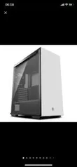 Gabinete Gamer DeepCool Macube 310 WH, Mid Tower, Lateral em Vidro, Branco | R$ 480