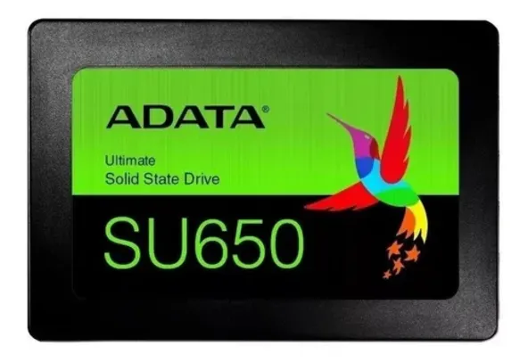 Disco sólido interno SSD Adata Ultimate SU650 ASU650SS-960GT-R 960GB preto 