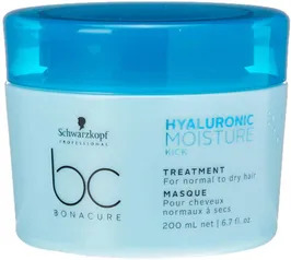 Bc Bonacure Hyaluronic Moisture Kick Tratamento 200Ml, Schwarzkopf Professional | R$63