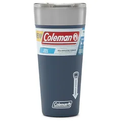 [Ame R$99] Copo Térmico De Cerveja Inox C/abridor Azul 591ml - Coleman