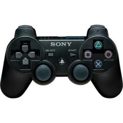 Controle Dual Shock 3 Preto PS3 - Sony