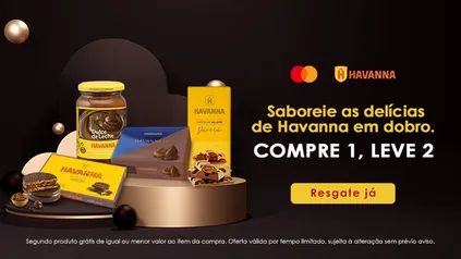 Havanna - Compre 1 Leve 2 no Market Place Surpreenda