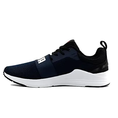 Tênis Puma Puma Wired Run BDP masculino, marinho e branco, 41