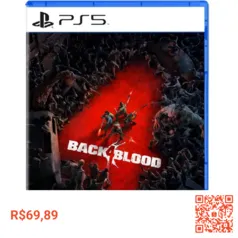 Black 4 blood ps5 mídia física 