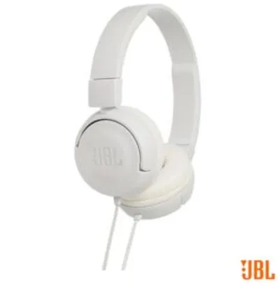 Fone de Ouvido JBL On Ear Headphone Branco - T450