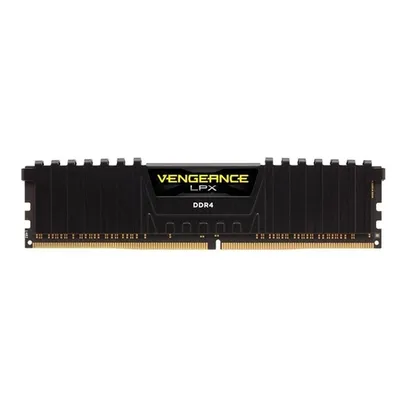 Memoria Corsair Vengeance LPX 8GB (1x8) DDR4 3000MHz C16 Preta