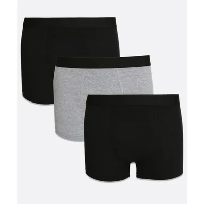 Kit 3 Cuecas Boxer Masculina MR