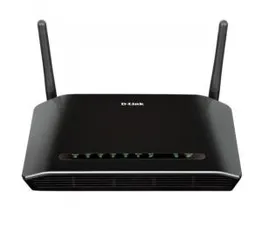 Modem Roteador Wireless 300Mbps DSL-2740E Preto D-LINK - R$ 78