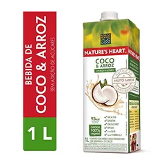 [APP][PRIME] Bebida Vegetal, Natures Heart ,Coco e Arroz, 1L