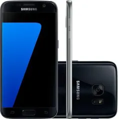 Smartphone Samsung Galaxy S7 Android 6.0 Tela 5.1" 32GB 4G Câmera 12MP - Preto - R$1507