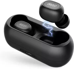 Fone De Ouvido In-ear Sem Fio Qcy T1c Preto