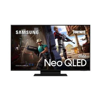 Samsung Smart Gaming TV 50 Neo QLED 4K 50QN90B, Mini Led, Painel 144hz, Tela Ultrawide, Freesync VRR, Dolby Atmos