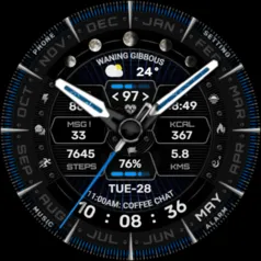 [KNA007] CLAW Watch Face – WearOs