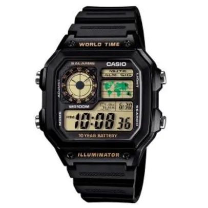 Relógio Cassio Digital Masculino AE1200WH1BVDF - R$88,26