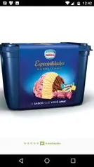 2 Sorvete Napolitano Especialidades NESTLÉ Pote 1,5 Litros