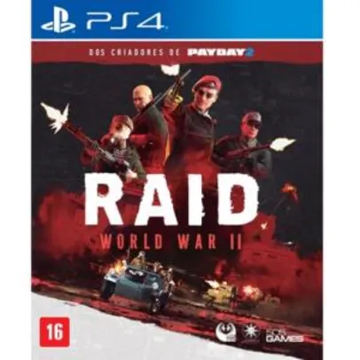 PS4 - RAID WORLD WAR II - FRETE GRATIS PRIME