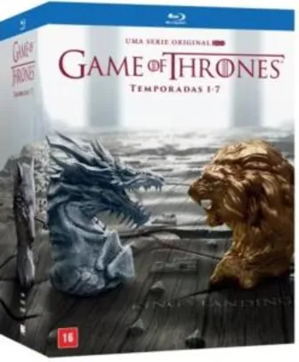 Box Game of Thrones temporadas 1-7 Blu Ray 35 discos