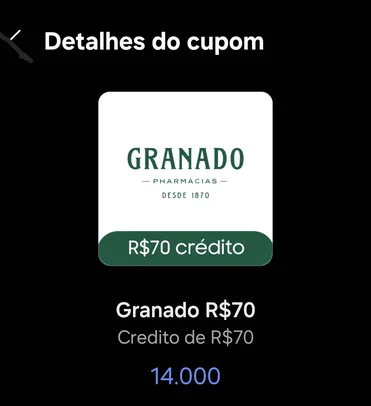 Cupom de desconto Granado R$70 (Samsung Members Rewards)