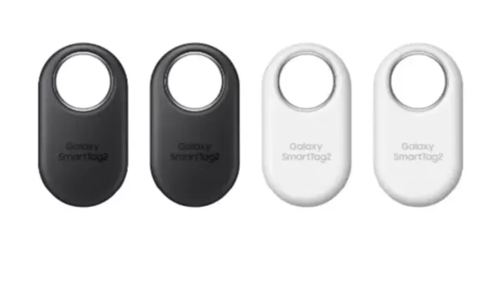 (ESTUDANTES) Galaxy SmartTag2 (Pacote com 4 unidades) 2x Preto/2x Branco