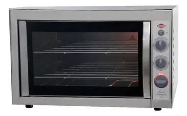 Forno de bancada elétrico Layr Luxo Premyum 2.4 65L inox 127V