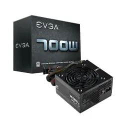 Fonte EVGA 700W, 80 Plus White - 100-W1-0700-K