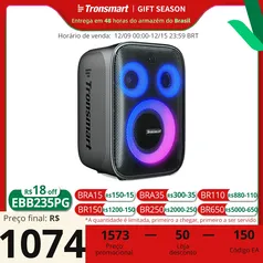 [DO BRASIL / MOEDAS R$990] Tronsmart Altifalante Halo 200 Caixa de som Bluetooth Saída de alto-falante 120 W