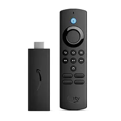 Fire TV Stick Lite | Streaming em Full HD com Alexa | Com Controle Remoto Lite por Voz com Alexa (sem controles de TV)