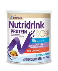 Nutridrink Protein, Danone Nutricia, Suplemento Alimentar Proteico em Pó sem Sabor, 700g