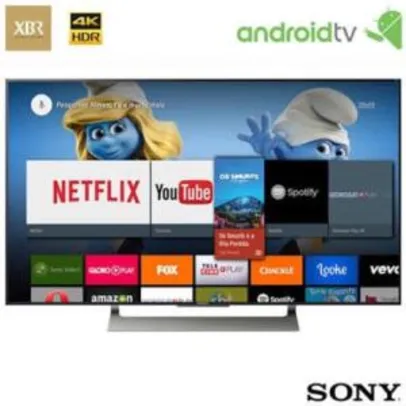 Smart TV 4K Sony LED 75” com 4K X-Reality Pro, Motionflow 960, Photo Sharing Plus - R$16.898