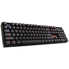 Teclado Mecânico Gamer Redragon Mitra K551, Switch Brown, ABNT2, Black