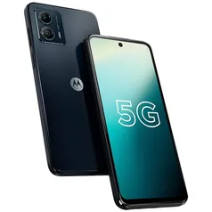 Smartphone Motorola Moto G53 5G Grafite 128GB, 4GB RAM, Tela de 6.5, Câmera Traseira Dupla, Selfies de 8 MP, Android e Processador Snapdragon 480+