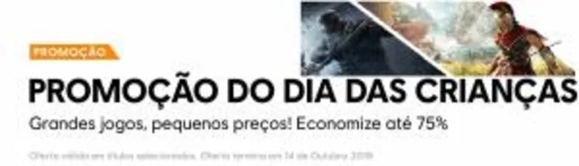 PROMOÇÃO DIA DAS CRIANÇAS UPLAY - PC