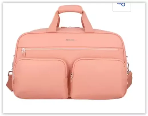 Mala de Mão Samsonite Soft Motion Biz 147063-1630 em Poliéster - Rosa