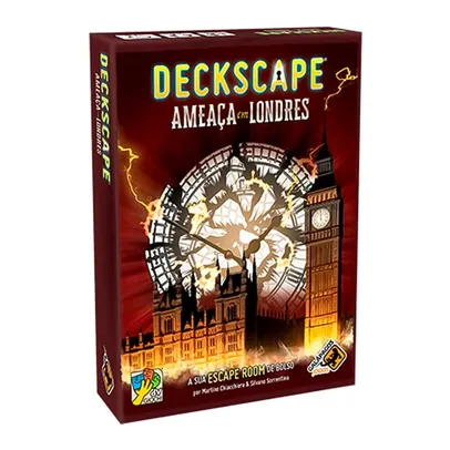Deckscape: Ameaça em Londres, Galápagos Jogos | R$50