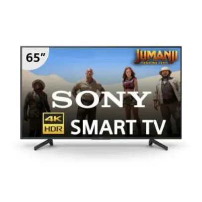 TV LED 65" Sony Smart TV X705G 4K 3 HDMI 3 USB Motionflow XR 240 - R$3420