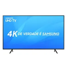 Smart TV LED 49" Samsung Ultra HD 4K 49NU7100 3 HDMI 2 USB HDR - R$ 2186