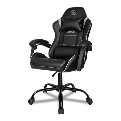 Cadeira Gamer TGT Heron TC, Preto e Cinza, TGT-HRTC-BL02