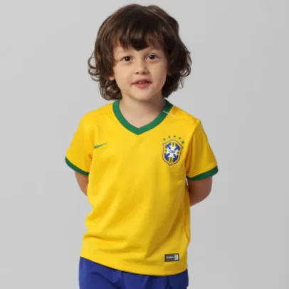 [Netshoes] Camisa Baby Brasil Nike - R$ 100