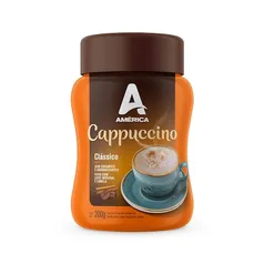 CAPPUCCINO AMÉRICA CLÁSSICO POTE 200g