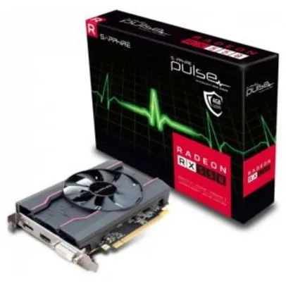 Placa de Vídeo Sapphire Radeon RX 550 Pulse, 4GB GDDR5, 128Bit, 11268-01-20G