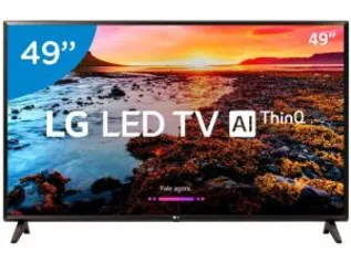 Smart TV LED 49” LG 49LK5750 Full HD Wi-Fi HDR - Inteligência Artificial Conversor Digital 2 HDMI por R$ 1999