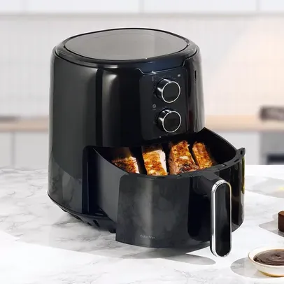 Fritadeira Elétrica Sem Óleo Air Fryer Elgin Cube Fry AFG40 4,2 Litros - Preta