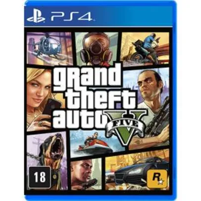 [AME R$57] Game - Grand Theft Auto V - PS4 R$94,99