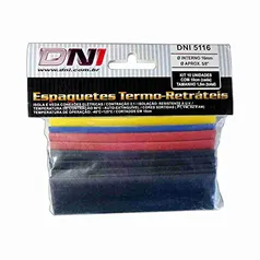 Leve 3 pague 2! Termo Retrátil 16 mm Contração 2.1 - Kit 10 pcs 