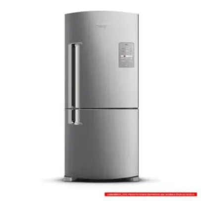 Geladeira Brastemp Frost Free Inverse 573L Inox BRE80AK 110V | R$3.651