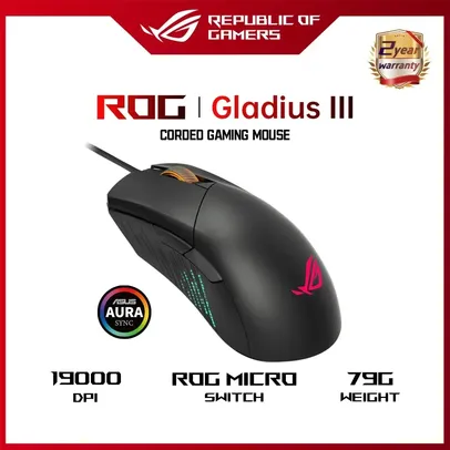 MOUSE GAMER Asus Rog Gladium 3 